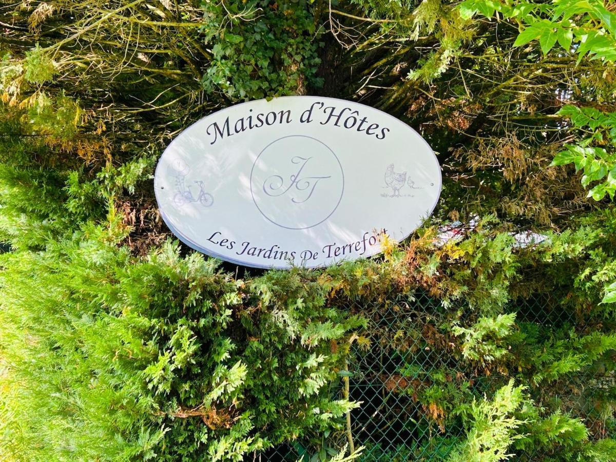 سوموور Gite Les Jardins De Terrefort المظهر الخارجي الصورة